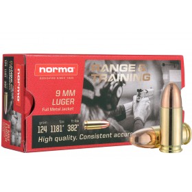 NORMA 9x19 - 124GR FMJ